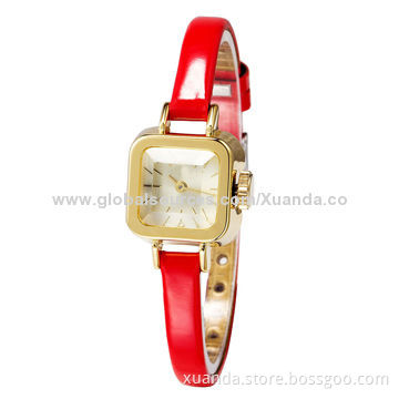 2014 Newest Design, Fashion Japan Movt, Ladies' Leather WatchesNew